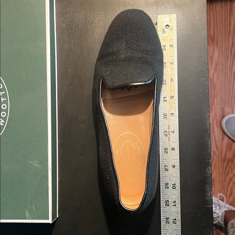 Stubbs & Wootton navy needlepoint loafers - Picture 10 of 10